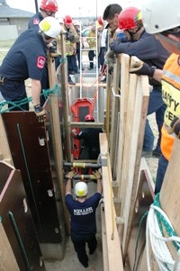 Trench Rescue Training