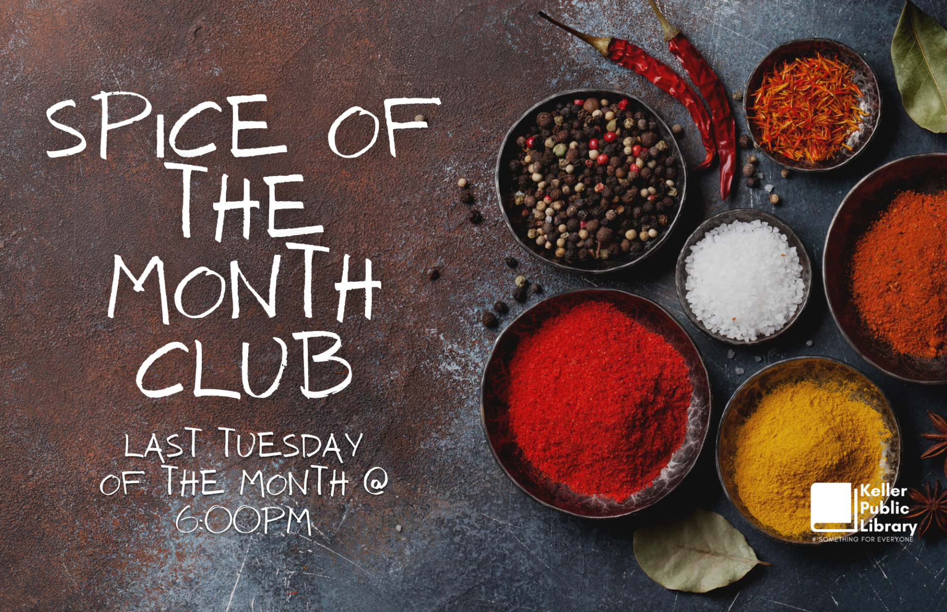 Spice of the Month Club sign