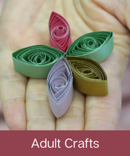 Adult Crafts button