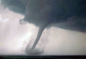 Photo of a tornado