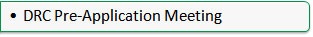 DRC Pre-Application Meeting