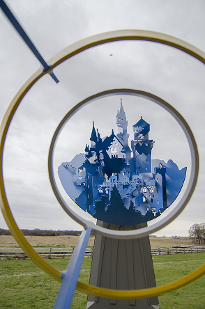 Neuschwantstein Castle view finder