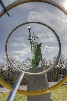 Statue of Liberty view finder